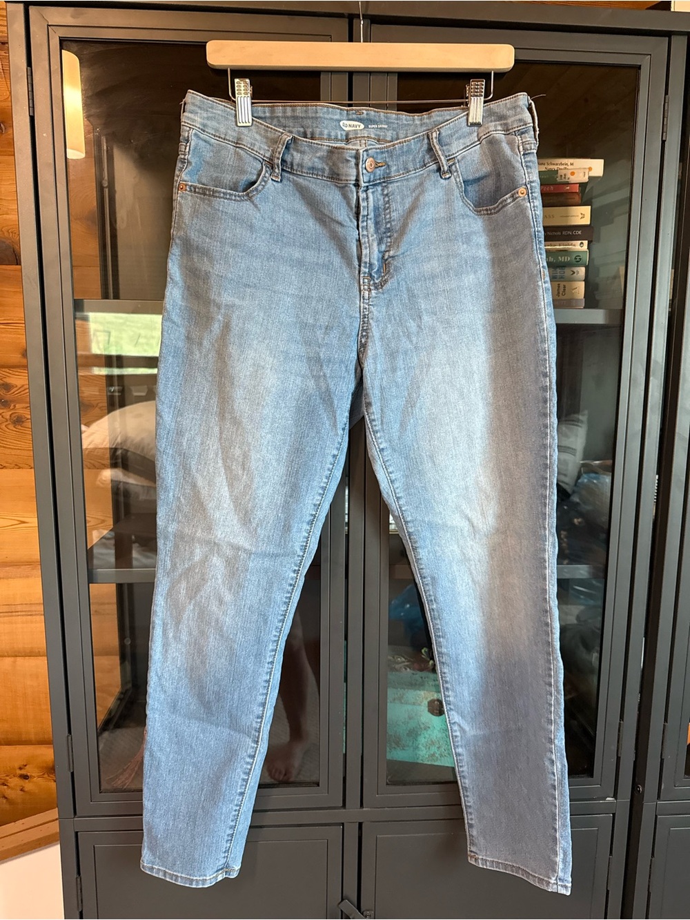 Slim Straight Women's Jeans in Light Blue